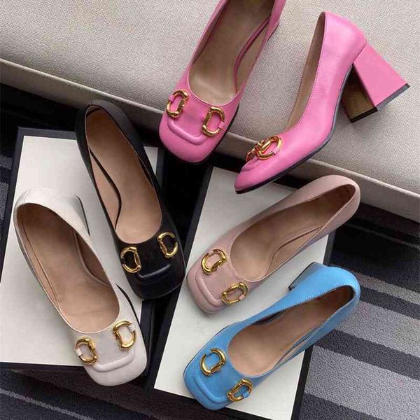 dress shoes spring and summer star's same horse buckle shallow mouth square head leather medium high heel metal chain sandals 897w, Black
dress shoes spring and summer star's same horse buckle shallow mouth square head leather medium high heel metal chain sandals 897w, Black