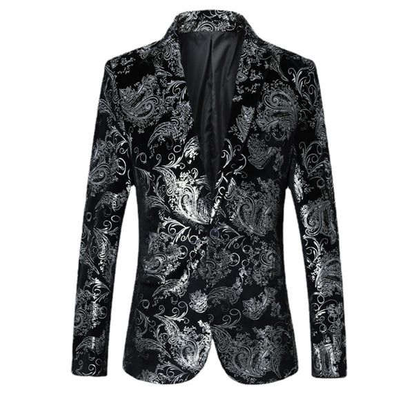 men's tracksuits brand clothing gold susiness blazer trend male slim suit jacket nightclub hosted party dress leisure suit size s 5xl 2, Gray
men's tracksuits brand clothing gold susiness blazer trend male slim suit jacket nightclub hosted party dress leisure suit size s 5xl 2, Gray