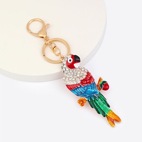 new cute parrot car key chain dripping oil inlaid diamond creative bag hanging buckle, Slivery;golden
new cute parrot car key chain dripping oil inlaid diamond creative bag hanging buckle, Slivery;golden