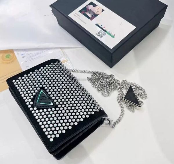 kids triangle rhinestone handbag girls metal chain crossbody bags children shoulder bag facotry supply, Black
kids triangle rhinestone handbag girls metal chain crossbody bags children shoulder bag facotry supply, Black