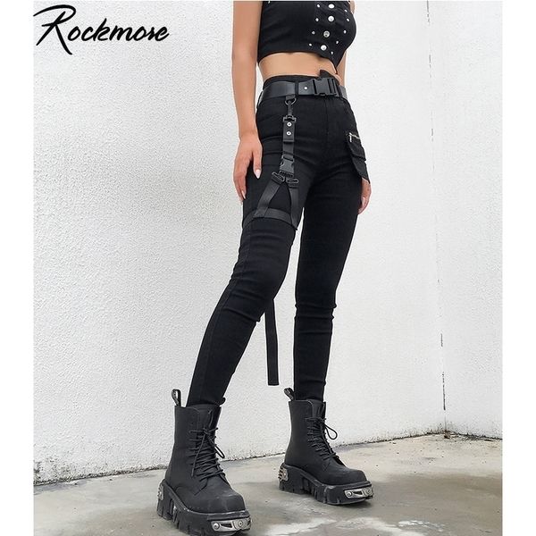 rockmore punk cargo pants women bodycon moto&biker streetwear joggers high waisted trousers skinny pants sweatpants women autumn y200114, Black;white
rockmore punk cargo pants women bodycon moto&biker streetwear joggers high waisted trousers skinny pants sweatpants women autumn y200114, Black;white