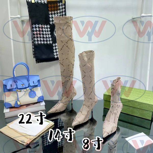 2022 new autumn/winter stretch fabric boots fashion luxury women's high heels pointed toes knee boots handbag casual shoes slides sanda, Black
2022 new autumn/winter stretch fabric boots fashion luxury women's high heels pointed toes knee boots handbag casual shoes slides sanda, Black