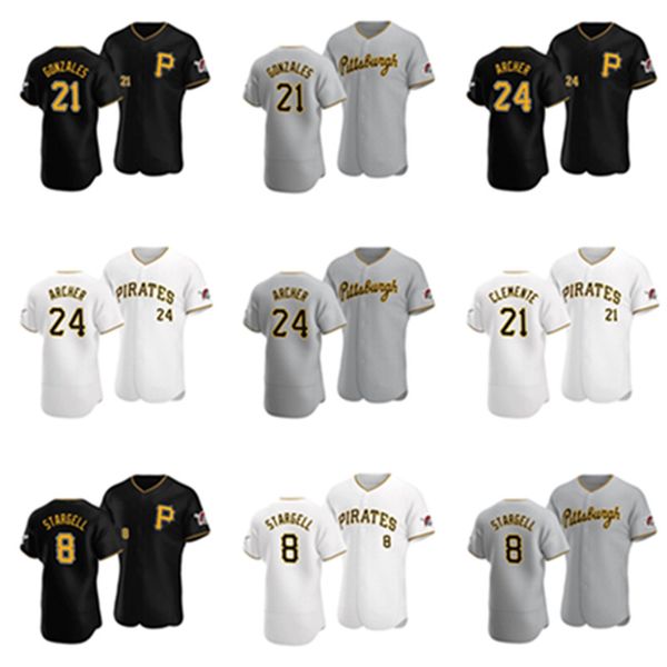 baseball pittsburgh''pirates'' chris archer #24 roberto clemente #21 willie stargell #8 jersey, Black
baseball pittsburgh''pirates'' chris archer #24 roberto clemente #21 willie stargell #8 jersey, Black