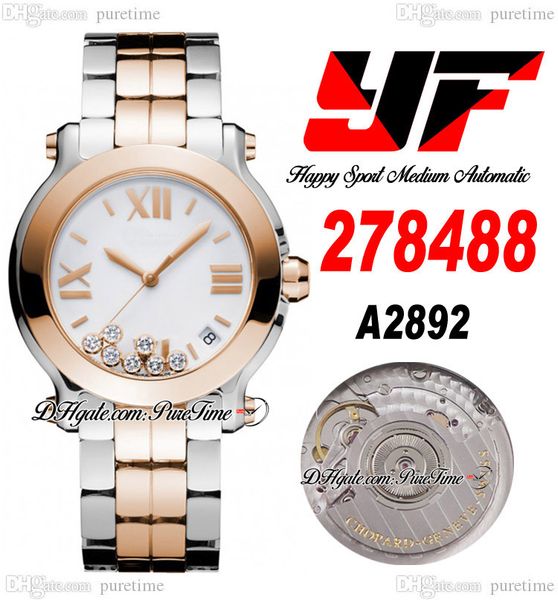 yf happy sport mini 278477 swiss eta 955.112 quartz womens ladies watch 36mm two tone rose gold white textured roman dial steel bracelet sup, Slivery;brown
yf happy sport mini 278477 swiss eta 955.112 quartz womens ladies watch 36mm two tone rose gold white textured roman dial steel bracelet sup, Slivery;brown