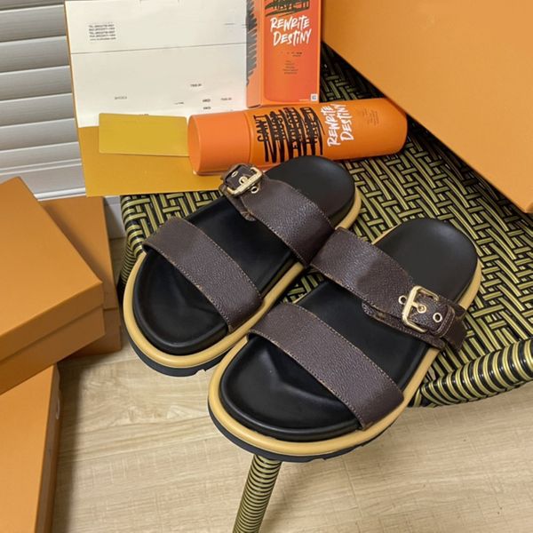 designer men&women sandals printed genuien leather comfortable thick sole soft flat slippers beach outdoor office shoes loafers pillow comfo, Black
designer men&women sandals printed genuien leather comfortable thick sole soft flat slippers beach outdoor office shoes loafers pillow comfo, Black