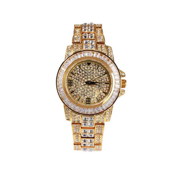 ice out bling diamond personality hip hop luxury quartz stainls steel gold sier men wrist watch, Slivery;brown
ice out bling diamond personality hip hop luxury quartz stainls steel gold sier men wrist watch, Slivery;brown
