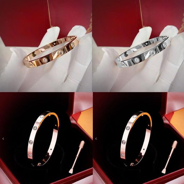 titanium steel love bracelets with box size designer classical bangles rose gold never fade2374, Golden;silver
titanium steel love bracelets with box size designer classical bangles rose gold never fade2374, Golden;silver