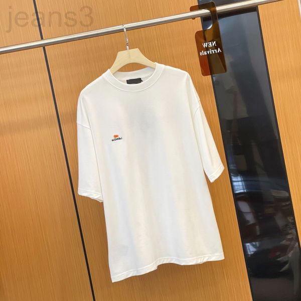 women's t-shirt designer 2022 spring and summer b home front back letters embroidered short sleeved t-shirt men's women's cas, White
women's t-shirt designer 2022 spring and summer b home front back letters embroidered short sleeved t-shirt men's women's cas, White