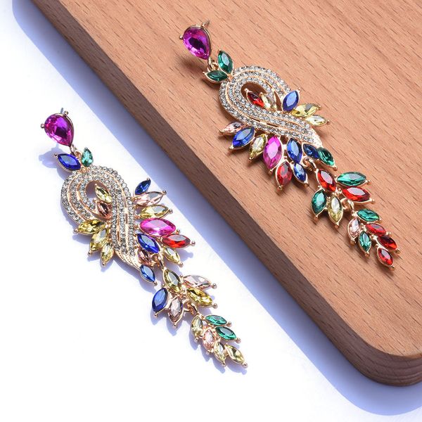european and american new alloy earrings female fashion dangle earring drop-shaped diamond- gemstone jewelry, Silver
european and american new alloy earrings female fashion dangle earring drop-shaped diamond- gemstone jewelry, Silver