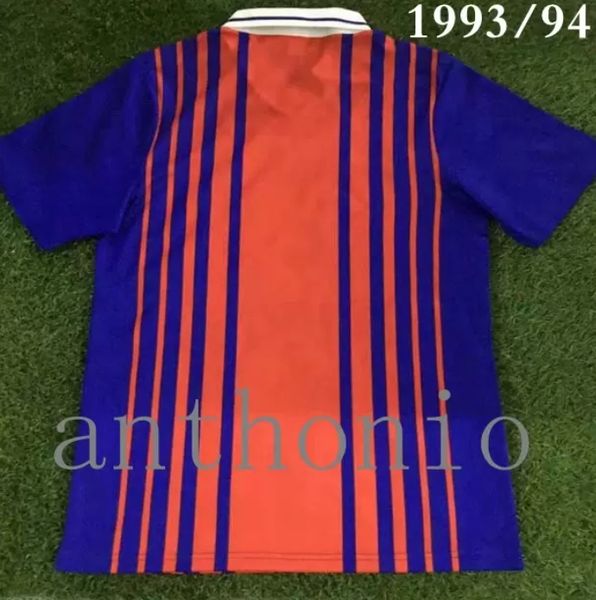 1992/93 retro t shirt jerseys okocha ibrahimovic matuidi 1993/94 camisea de futbol camiseta thai old outdoor shirts 1998/99 quality kit thai, Gray;blue
