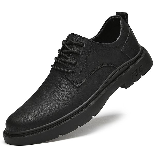 2022 autumn martin boots men's soft-soled wear-resistant genuine leather leather lace-up shoes, Black
2022 autumn martin boots men's soft-soled wear-resistant genuine leather leather lace-up shoes, Black