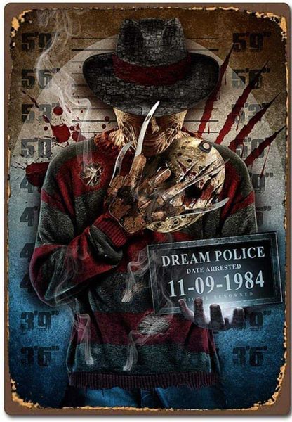 favorite nightmare on elm street movie retro metal tin sign vintage aluminum sign for home coffee wall decor 8x12 inch
favorite nightmare on elm street movie retro metal tin sign vintage aluminum sign for home coffee wall decor 8x12 inch