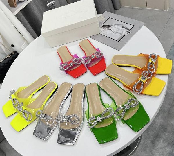 mach& mach rhinestone bow tie slippers and sandals for women new clear cool pvc ladies vacation beach flat slippers 34-42, Black
mach& mach rhinestone bow tie slippers and sandals for women new clear cool pvc ladies vacation beach flat slippers 34-42, Black