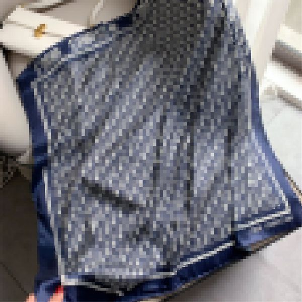 scarves high-grade hangzhou women's solid color big brand d letter spinning silk scarf sunscreen, Blue;gray
scarves high-grade hangzhou women's solid color big brand d letter spinning silk scarf sunscreen, Blue;gray