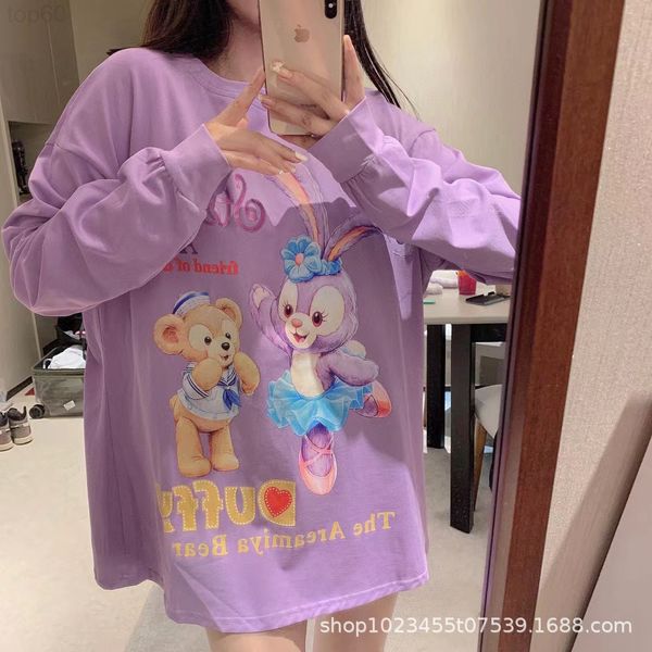 women's hoodies & sweatshirts designer 2022 spring new star dailu long sleeve pullover purple sweater women's medium and age reduc, Black
women's hoodies & sweatshirts designer 2022 spring new star dailu long sleeve pullover purple sweater women's medium and age reduc, Black