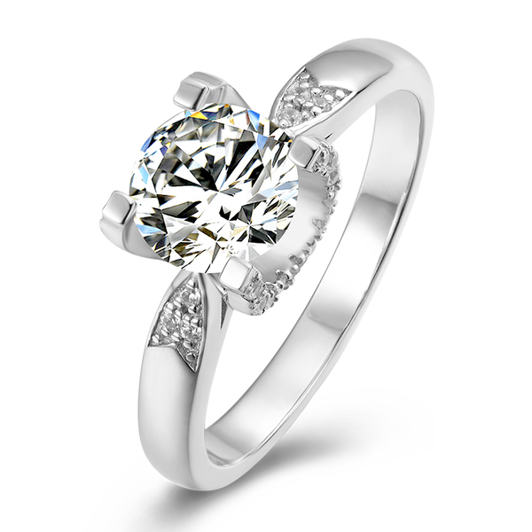 cluster rings anu 1ct d color moissanite diamond18k gold plated engagement wedding wholesale, Golden;silver
cluster rings anu 1ct d color moissanite diamond18k gold plated engagement wedding wholesale, Golden;silver
