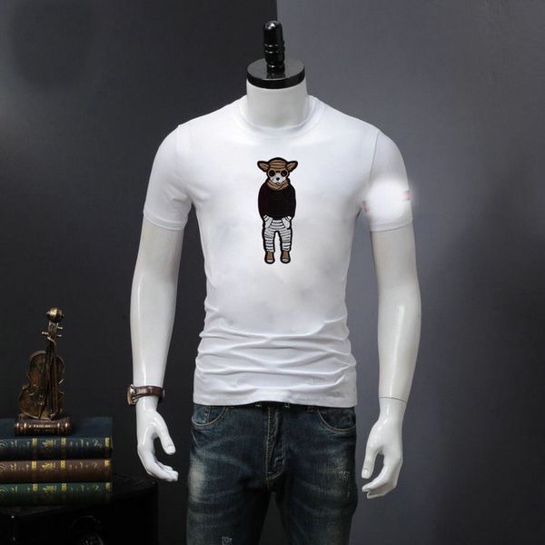 phillip plain men designer pp skull diamond t shirt short sleeve dollar brown bear brand tee o-neck skulls tshirt tees 059, White;black
phillip plain men designer pp skull diamond t shirt short sleeve dollar brown bear brand tee o-neck skulls tshirt tees 059, White;black