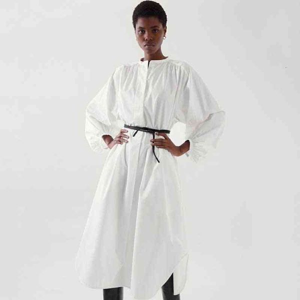 casual dresses c*s spring/summer latest design woman curved hem puffy sleeves shirt white midi drop k5al, Black;gray
casual dresses c*s spring/summer latest design woman curved hem puffy sleeves shirt white midi drop k5al, Black;gray