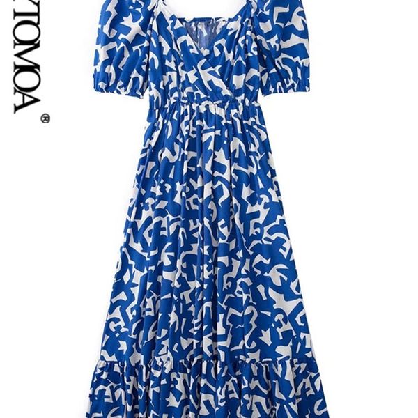 kpytomoa women fashion with ruffled printed poplin midi dress vintage v neck puff sleeves female dresses vestidos mujer 220516, Black;gray
kpytomoa women fashion with ruffled printed poplin midi dress vintage v neck puff sleeves female dresses vestidos mujer 220516, Black;gray