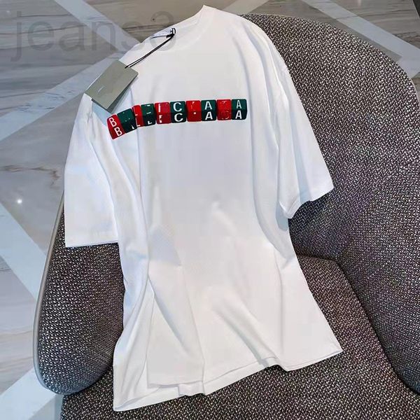 women's t-shirt designer trendy paris + 2022 early summer new gradient contrast printing short sleeve women's fashion simple round, White
women's t-shirt designer trendy paris + 2022 early summer new gradient contrast printing short sleeve women's fashion simple round, White