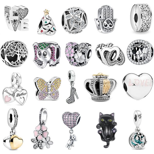 new s925 sterling silver beads charms luxury beaded diy crown luxury black cat butterfly pendant original fit pandora bracelet classic fashi, Bronze;silver
new s925 sterling silver beads charms luxury beaded diy crown luxury black cat butterfly pendant original fit pandora bracelet classic fashi, Bronze;silver