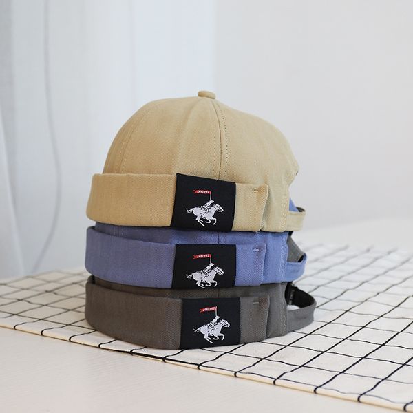 cotton brimless cap retro docker caps beanie skull cap adjustable street casual hip hop hats hcs115, Blue;gray
cotton brimless cap retro docker caps beanie skull cap adjustable street casual hip hop hats hcs115, Blue;gray