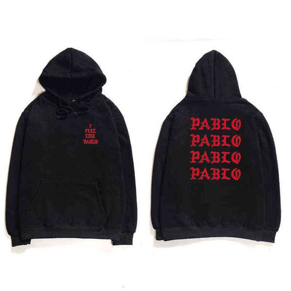 hip hop hoodies men i feel like pablo west streetwear hoodie sweatshirts letter print hoodie club, Black
hip hop hoodies men i feel like pablo west streetwear hoodie sweatshirts letter print hoodie club, Black