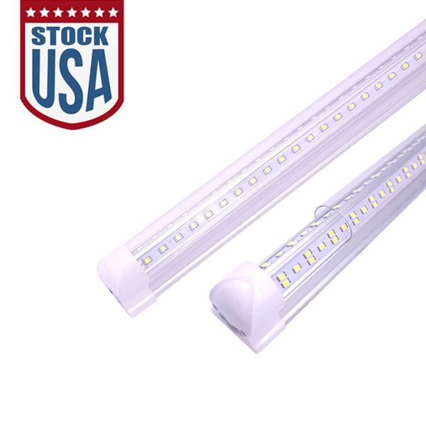8ft t8 led tube light, 6500k daylight white shop lights , clear cover, 100w(240w equivalent) 10000lm, v-shaped, replacement fluorescent bulb
8ft t8 led tube light, 6500k daylight white shop lights , clear cover, 100w(240w equivalent) 10000lm, v-shaped, replacement fluorescent bulb