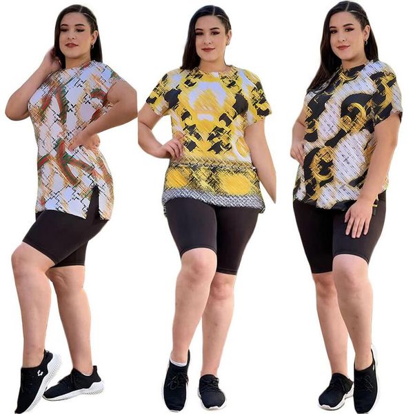 j2640 european and american women's tracksuits 2022 summer new fashion rich short-sleeved shorts two-piece set, Gray
j2640 european and american women's tracksuits 2022 summer new fashion rich short-sleeved shorts two-piece set, Gray