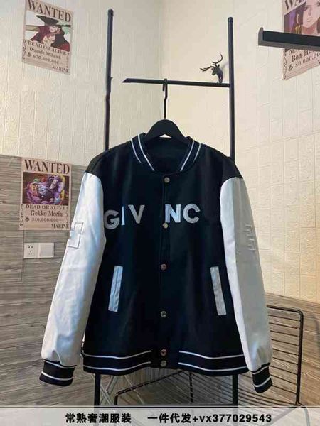 men's jackets 3d three-dimensional leather label embroidery black and white stitching couple's tweed coat 7cpw, Black;brown
men's jackets 3d three-dimensional leather label embroidery black and white stitching couple's tweed coat 7cpw, Black;brown