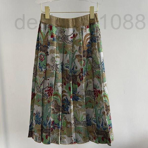 skirts designer wind 2022 new golden thread jungle tiger high waist pleated skirt long temperament women's version u0oc, Black
skirts designer wind 2022 new golden thread jungle tiger high waist pleated skirt long temperament women's version u0oc, Black