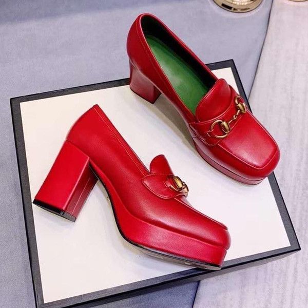 shoes womens designer leather fashion wedding dress redsole high heels spring autumn metal buckle thickheeled
shoes womens designer leather fashion wedding dress redsole high heels spring autumn metal buckle thickheeled