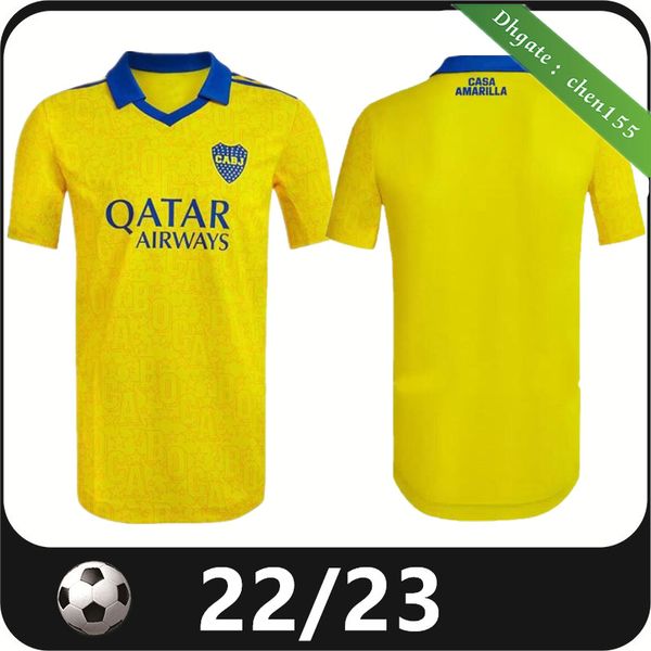 22 23 boca juniors soccer jersey third yellow villa salvio medina varela men benedetto salvio pavón camisa de futebol football shirt 2022 20, Black;yellow
22 23 boca juniors soccer jersey third yellow villa salvio medina varela men benedetto salvio pavón camisa de futebol football shirt 2022 20, Black;yellow