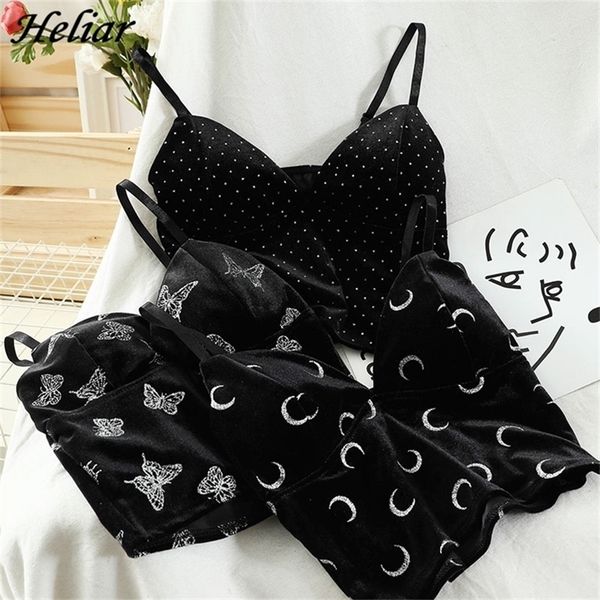 heliar butterfly underwear v-neck straps padded sleeveless crop for women 210316, Black;white
heliar butterfly underwear v-neck straps padded sleeveless crop for women 210316, Black;white