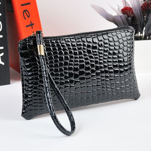1pc women pu clutch long casual wallet litchi grain coin purse female bag wrist bags zipper phone pocket credit card holder, Red;black
1pc women pu clutch long casual wallet litchi grain coin purse female bag wrist bags zipper phone pocket credit card holder, Red;black