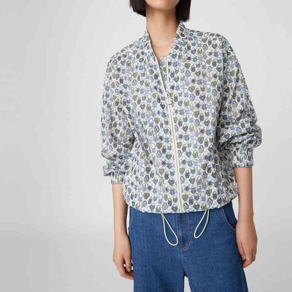 women's jackets rongxin clothing summer yi care high count cotton love lock printed jacket women, Black;brown
women's jackets rongxin clothing summer yi care high count cotton love lock printed jacket women, Black;brown