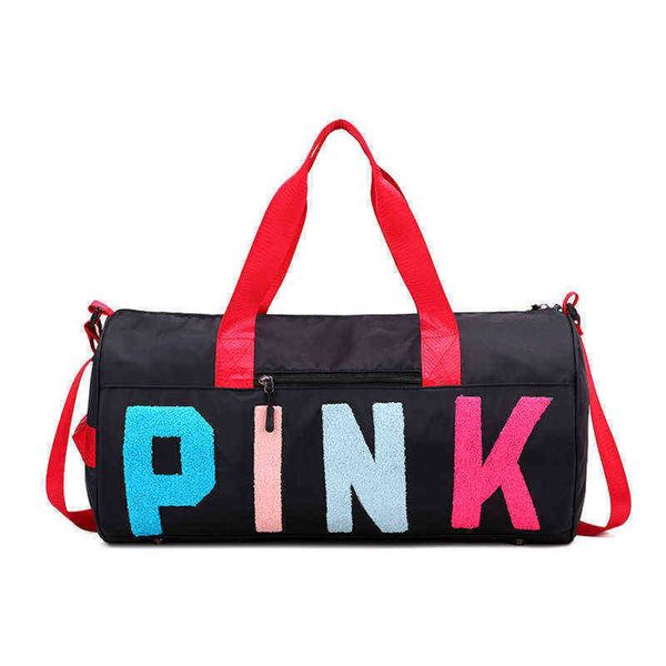 pink travel bag fitness towel embroidered portable shoulder fixed storage 220526
pink travel bag fitness towel embroidered portable shoulder fixed storage 220526