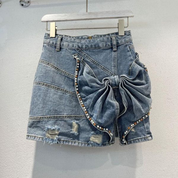 summer denim skirt women fashion slim package hip skirt three-dimensional bow bead a-line jean skirts female mini skirt w207, Black
summer denim skirt women fashion slim package hip skirt three-dimensional bow bead a-line jean skirts female mini skirt w207, Black