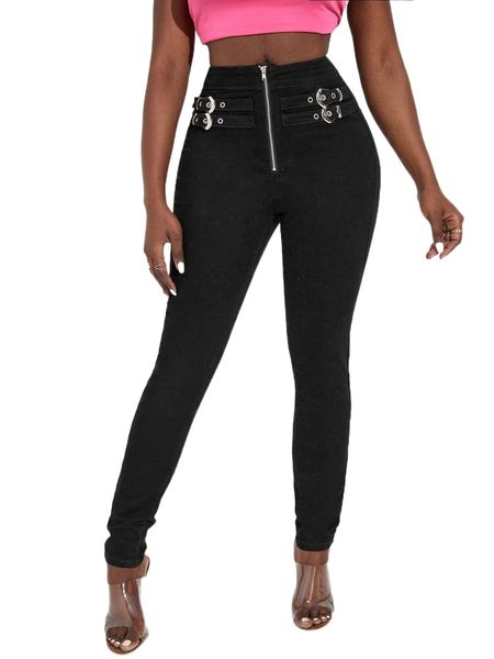 sxy zipper fly buckle skinny jeans c775#, Blue
sxy zipper fly buckle skinny jeans c775#, Blue