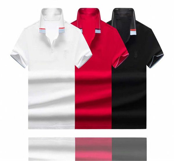 men's stylist polo shirt luxury italian men's short sleeve fashion casual men's summer t-shirt available in a variety of colo, White;black
men's stylist polo shirt luxury italian men's short sleeve fashion casual men's summer t-shirt available in a variety of colo, White;black