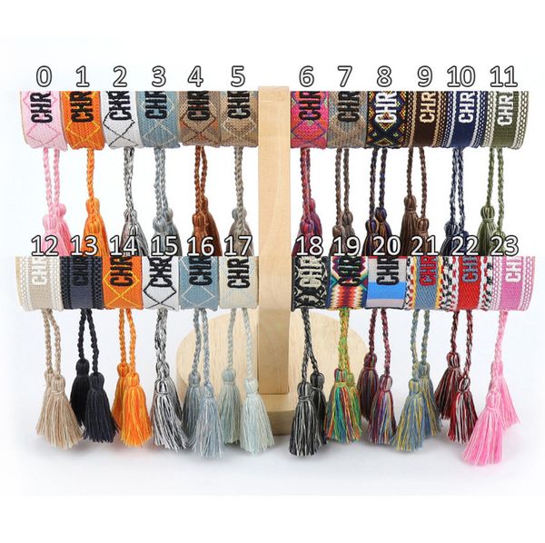 brand classic fashion bangles bracelets luxury women men handmade signature embroidered woven tassel adjustable bracelet jewelry friendship, Black
brand classic fashion bangles bracelets luxury women men handmade signature embroidered woven tassel adjustable bracelet jewelry friendship, Black