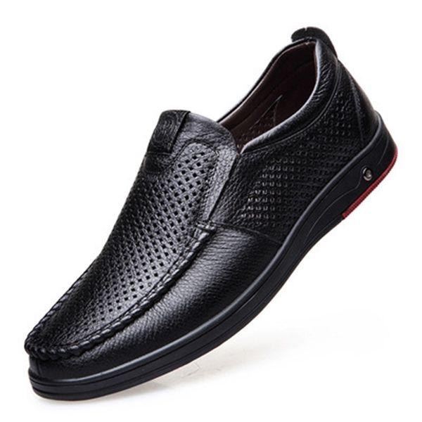 ly mens genuine leather soft man casual slipon cutout shoes cowhide summer loafers 220726, Black;brown
ly mens genuine leather soft man casual slipon cutout shoes cowhide summer loafers 220726, Black;brown