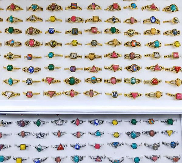 retro geometric modeling imitation turquoise ring hybrid models many size lady/girl fashion jewelry mix style 100pcs/lot, Golden;silver
retro geometric modeling imitation turquoise ring hybrid models many size lady/girl fashion jewelry mix style 100pcs/lot, Golden;silver