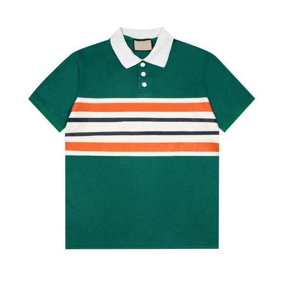 men polo shirts cotton designer embroidery letter colored painted mens polos short sleeves fashion casual hip hop summer tees, White;black
men polo shirts cotton designer embroidery letter colored painted mens polos short sleeves fashion casual hip hop summer tees, White;black