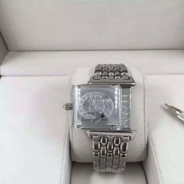 small 23x39mm reverso ultra thin q2788570 stainless steel vintage lady edition quartz women watch girl waterproof wri223o, Slivery;brown
small 23x39mm reverso ultra thin q2788570 stainless steel vintage lady edition quartz women watch girl waterproof wri223o, Slivery;brown