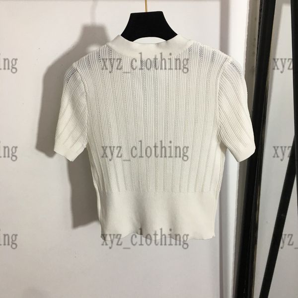 womens knitted sweater 2022 designer t shirt high-end golden button short-sleeved t-shirt female summer labyrinth brand 2022ss high-end new, White
womens knitted sweater 2022 designer t shirt high-end golden button short-sleeved t-shirt female summer labyrinth brand 2022ss high-end new, White