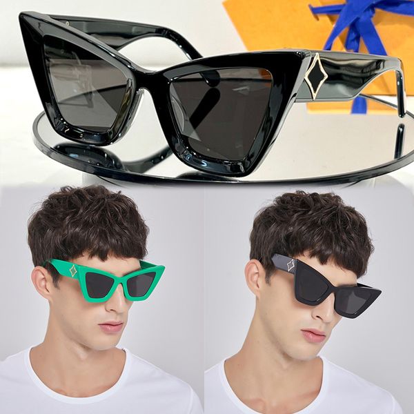 latest milan fashion show mens ladies luxury designer sunglasses z2613 acetate frame temples with logo beach uv protection with original box, White;black 
latest milan fashion show mens ladies luxury designer sunglasses z2613 acetate frame temples with logo beach uv protection with original box, White;black