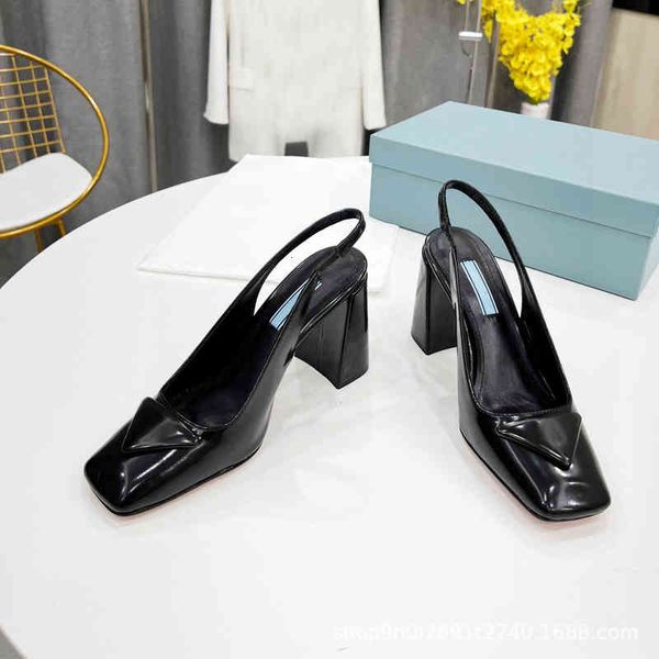 sandals spring and summer fashion triangle buckle round head thick high heel mary jane sandals women's back trip strap 0pe2, Black
sandals spring and summer fashion triangle buckle round head thick high heel mary jane sandals women's back trip strap 0pe2, Black