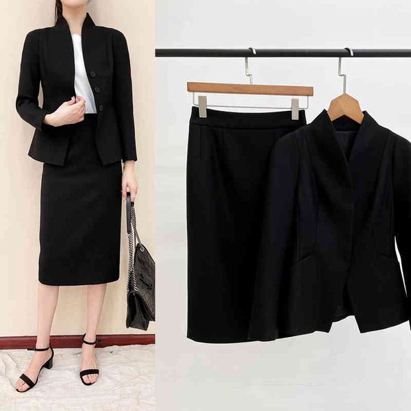 two piece dress p700880 d worsted wool 50 twill stand collar suit split skirt business women's yuan, White
two piece dress p700880 d worsted wool 50 twill stand collar suit split skirt business women's yuan, White