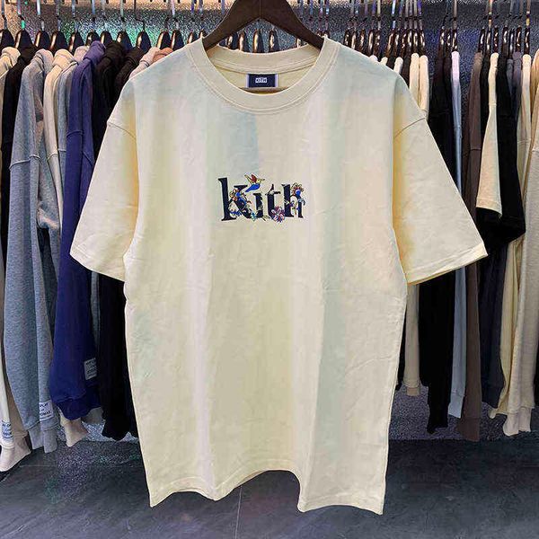 men's t-shirts 2022ss black white apricot casual kith tee men women classic flower bird print t shirt loose short sleeve with tag dxsq, White;black
men's t-shirts 2022ss black white apricot casual kith tee men women classic flower bird print t shirt loose short sleeve with tag dxsq, White;black